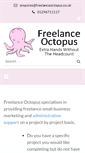 Mobile Screenshot of freelanceoctopus.co.uk